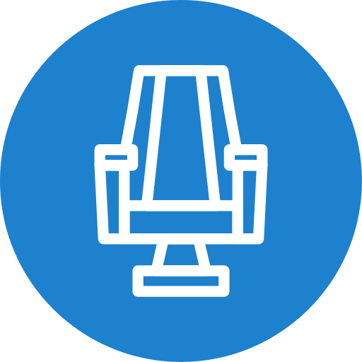 silla de juego Generic Flat icono