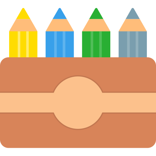 crayons Generic Flat Icône
