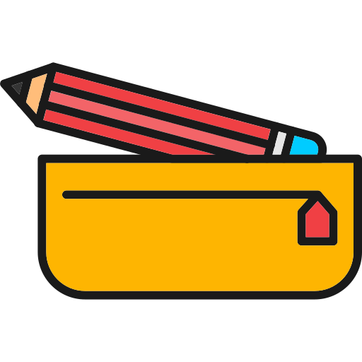 Pencil case Generic Outline Color icon