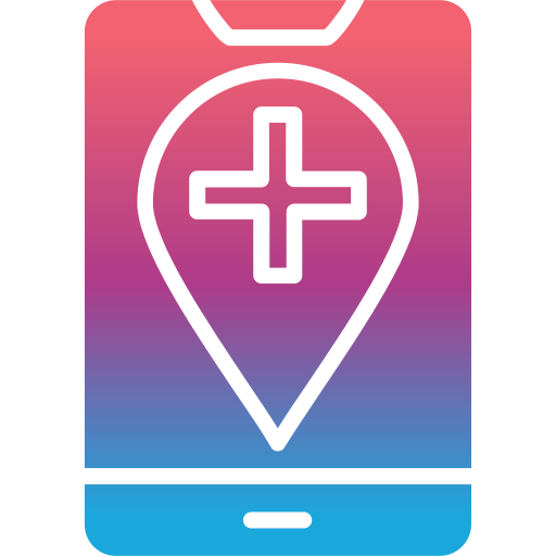 localização Generic Flat Gradient Ícone
