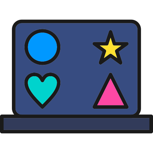 Shape toy Generic Outline Color icon