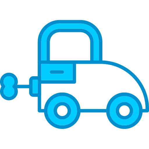 Car toy Generic Blue icon