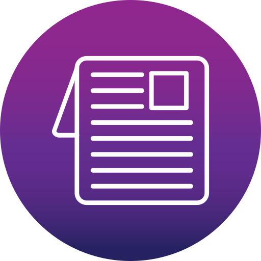 zeitung Generic Flat Gradient icon