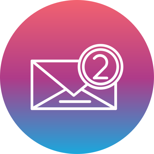 email Generic Flat Gradient icon