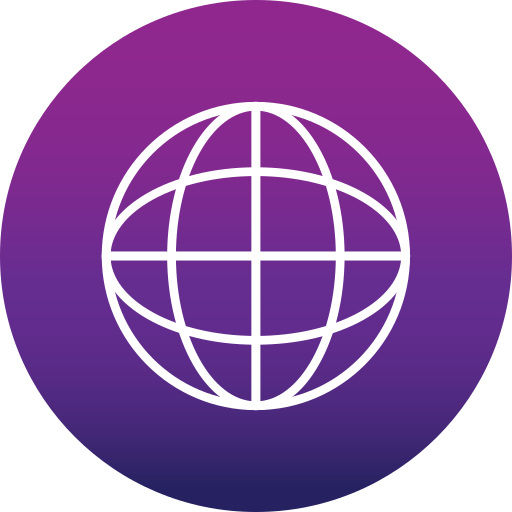 World Generic Flat Gradient icon