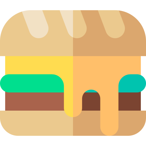 Sandwich Basic Straight Flat icon