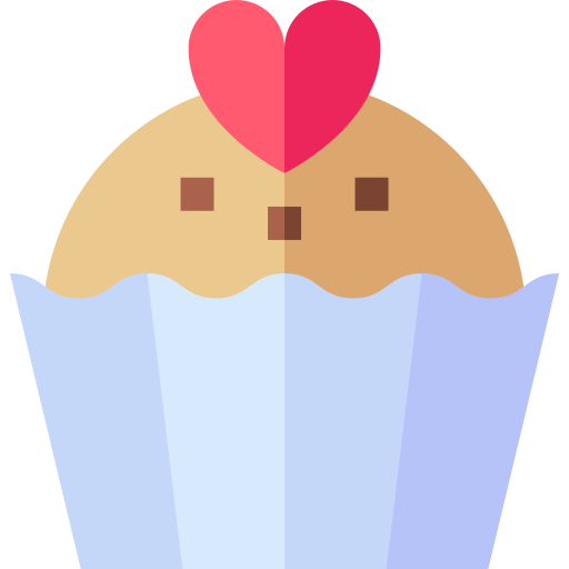 muffin Basic Straight Flat icon