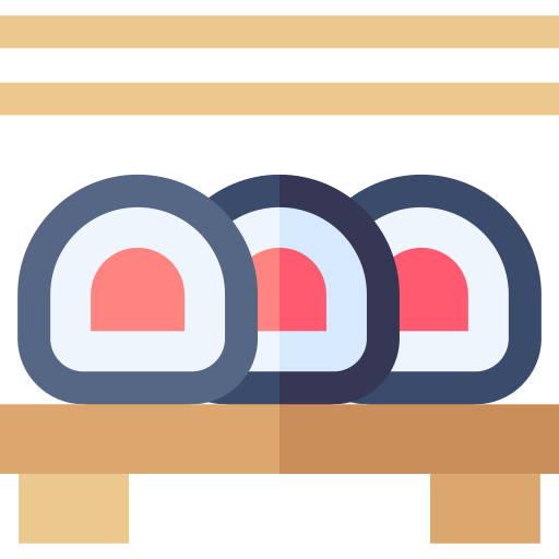 sushi Basic Straight Flat icon