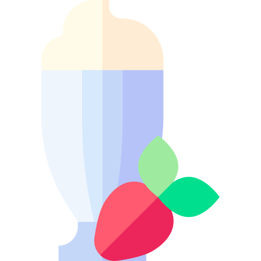 milchshake Basic Straight Flat icon