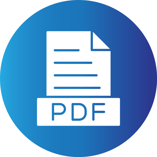 pdf Generic Blue ikona