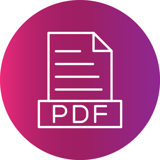 pdf Generic Flat Gradient icona