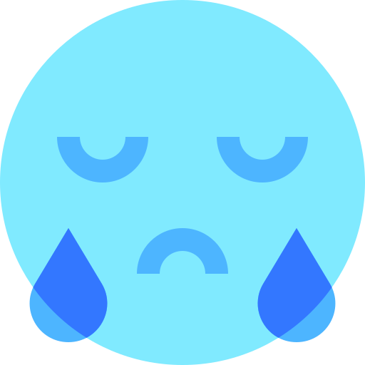 Crying Basic Sheer Flat icon