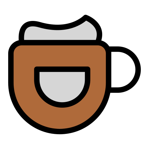 Cappuccino Generic Outline Color icon