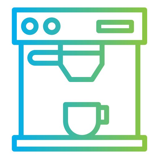 커피 머신 Generic Gradient icon