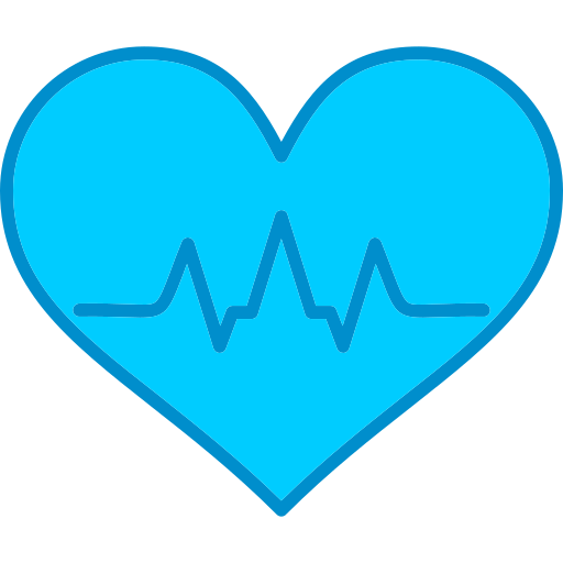 Medical heart Generic Blue icon