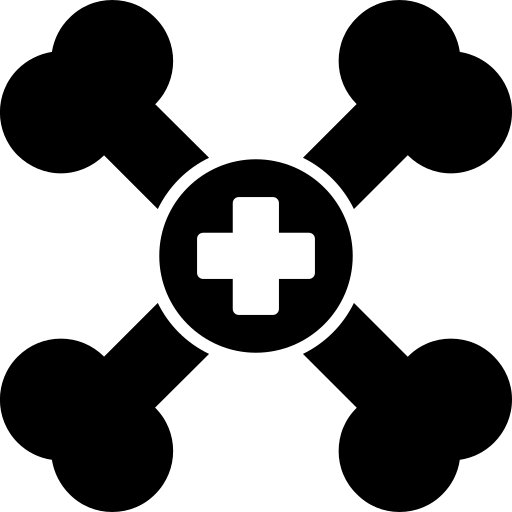 des os Generic Glyph Icône