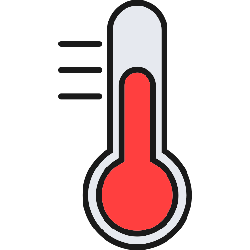 termometro Generic Outline Color icona