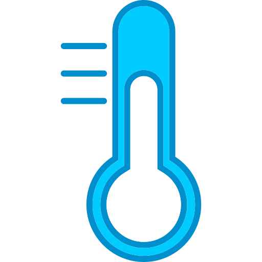 온도계 Generic Blue icon