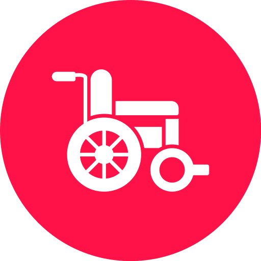 silla de ruedas Generic Mixed icono