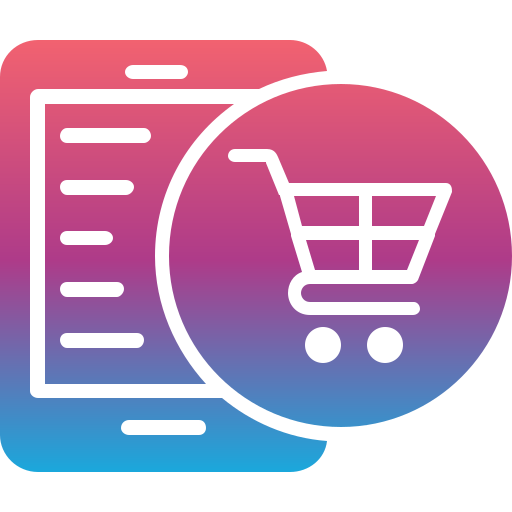 Online shop Generic Flat Gradient icon