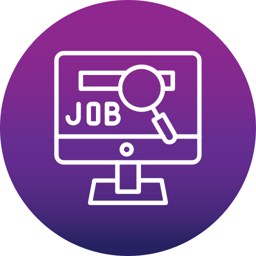 Job search Generic Flat Gradient icon