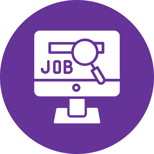 Job search Generic Mixed icon