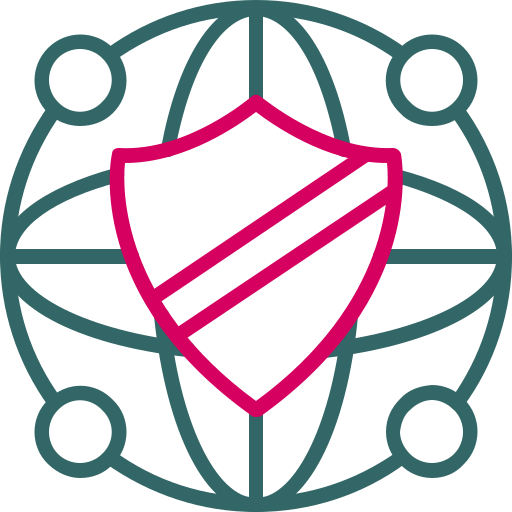 la seguridad cibernética Generic Outline Color icono