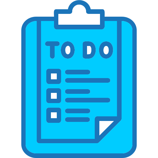 To do list Generic Blue icon