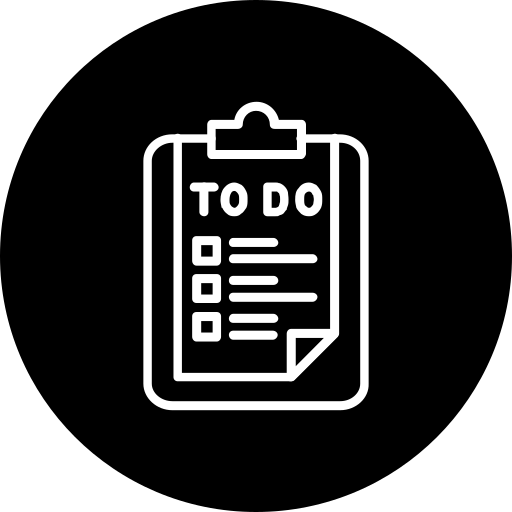 To do list Generic Glyph icon