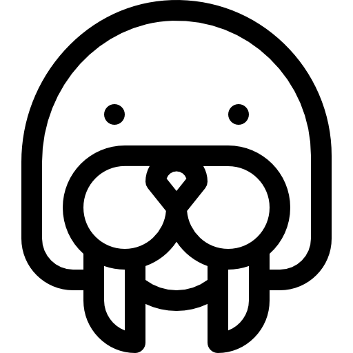 foka Basic Rounded Lineal ikona