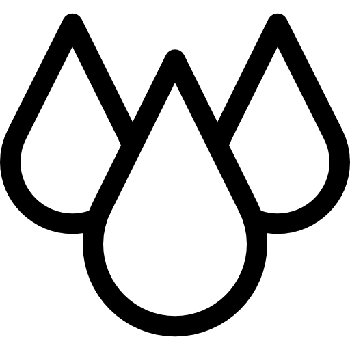落とす Basic Rounded Lineal icon