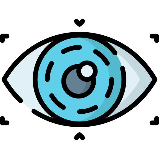 Eye Special Lineal color icon