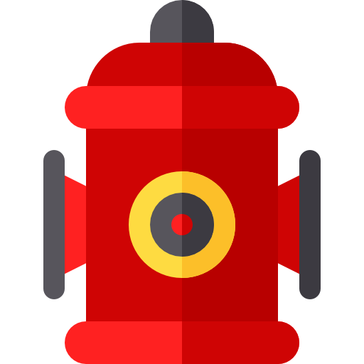 hydrant Basic Rounded Flat icon