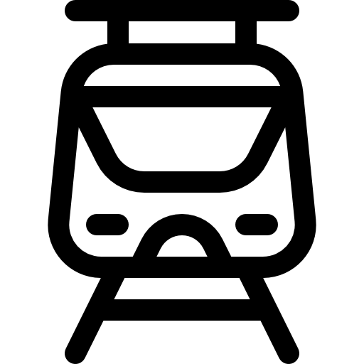 지하철 Basic Rounded Lineal icon