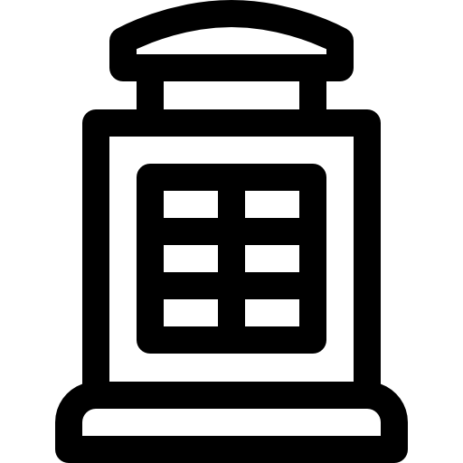 münztelefon Basic Rounded Lineal icon