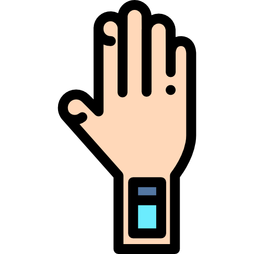 Bionic arm Detailed Rounded Lineal color icon