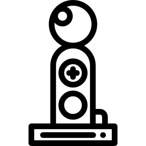 palanca de mando Detailed Rounded Lineal icono