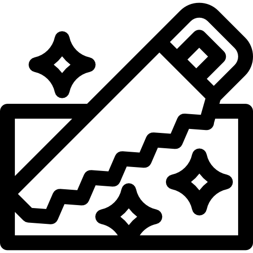 piła Basic Rounded Lineal ikona