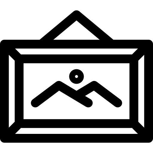 telaio Basic Rounded Lineal icona