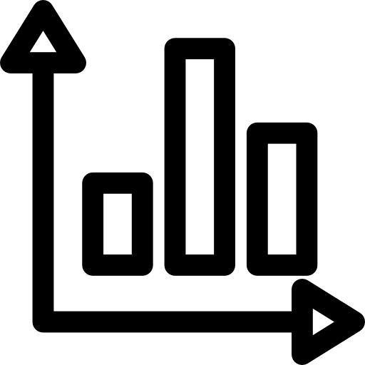 グラフ Basic Rounded Lineal icon