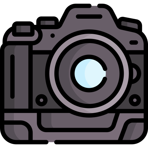 デジタル一眼レフカメラ Special Lineal color icon