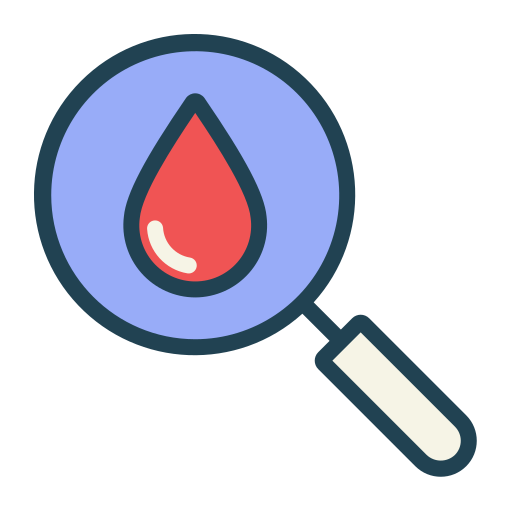 análisis de sangre Generic Outline Color icono