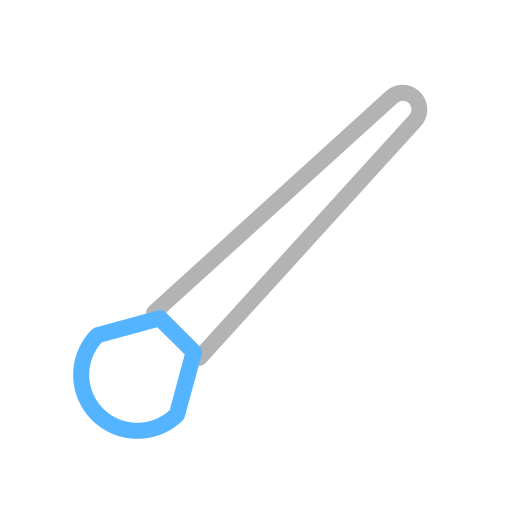 Brush Generic Outline Color icon