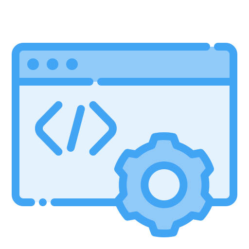 Web development Generic Blue icon