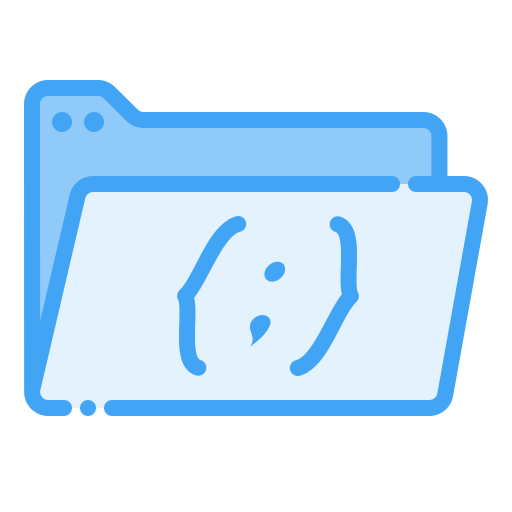 Файл и папка Generic Blue иконка