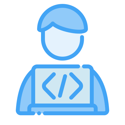 programmeur Generic Blue icoon