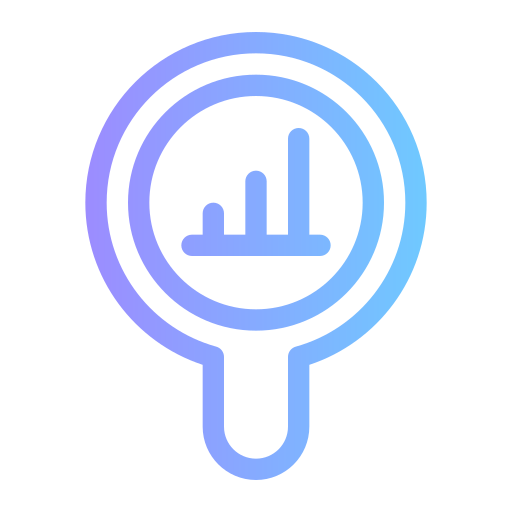 Statistics Generic Gradient icon