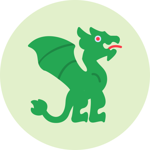 Dragon Generic Flat icon