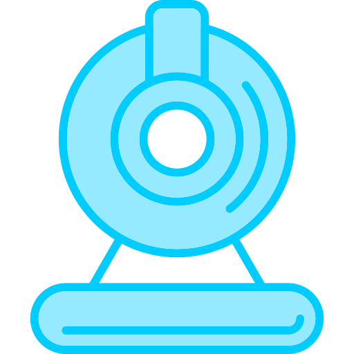 Webcam Generic Blue icon