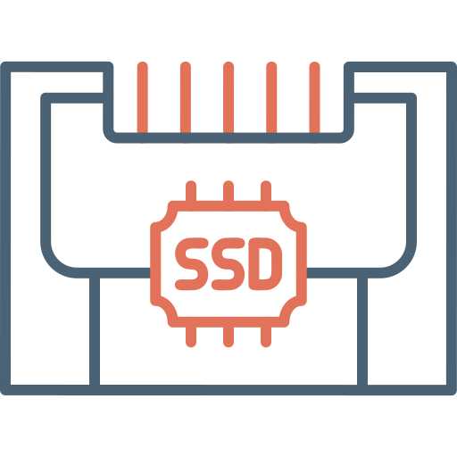 Ssd Generic Outline Color icon